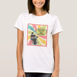 Camiseta engraçada de estilo vintage