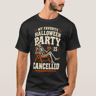 Camiseta engraçada de festa de Halloween, meu Hall