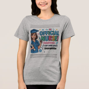 Camiseta engraçada de formatura da turma de 2026 d
