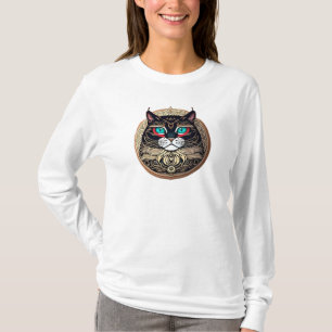 camiseta engraçada de gato-amante de camisa
