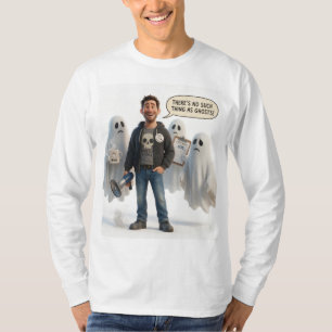 Camiseta engraçada de Halloween com meme de fantas