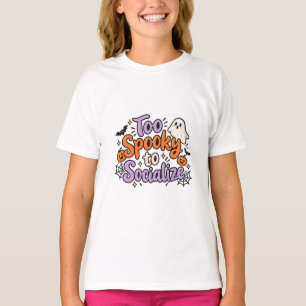 Camiseta engraçada de Halloween: Muito Assustador 