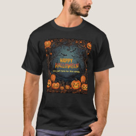 Camiseta engraçada de Halloween para homens Pai