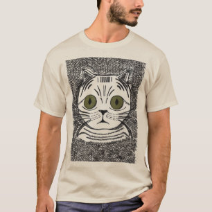 Camiseta engraçada de homem com uma imagem