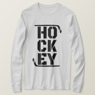Camiseta engraçada de hóquei no gelo