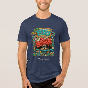 Camiseta engraçada de humor de escritório personal