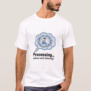 Camiseta engraçada de humor geek para tela de carr