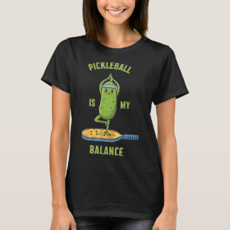 Camiseta engraçada de ioga de picles Picklell é me