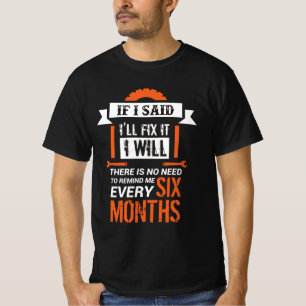 Camiseta Engraçada de Mecânico
