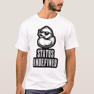 Camiseta engraçada de meme de tecnologia com statu