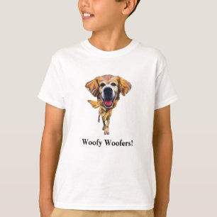 Camiseta engraçada de menino Golden Retriever