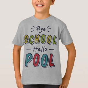 Camiseta engraçada de meninos para o último dia de