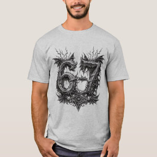 Camiseta engraçada de Metal Pesado 67 Absurdo Brai