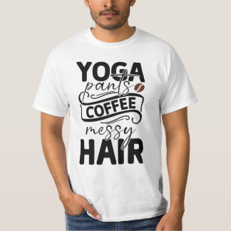 Camiseta engraçada de mulheres com cabelos desalin