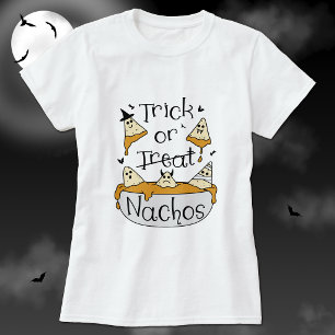 Camiseta engraçada de nachos de Halloween