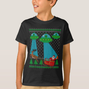 Camiseta engraçada de Natal feia de luarão de Sant