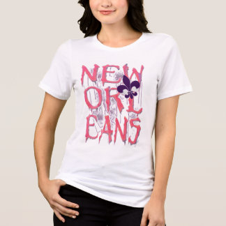 Camiseta Engraçada de Nova Orleans para Mulheres -