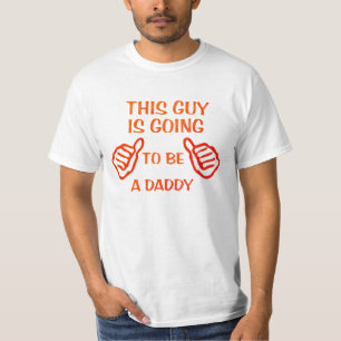 Camiseta Engraçada de Novo Pai - Revelação de Grav