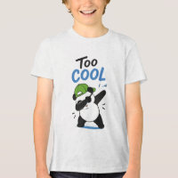 Camiseta engraçada de panda rapaz fazendo dab 'Mui