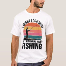 Camiseta Engraçada de Pescador