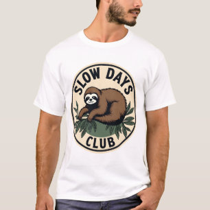 Camiseta engraçada de preguiça vintage citação de