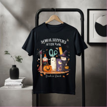 Camiseta engraçada de suprimentos escolares após o