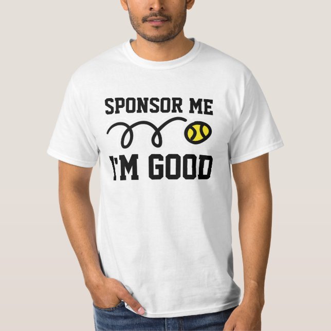 Camiseta engraçada de tênis para homens, mulheres  (Frente)