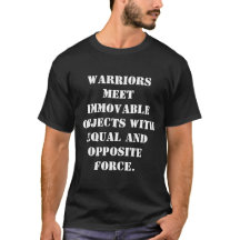 Camiseta engraçada de Termodinâmica do Guerreiro