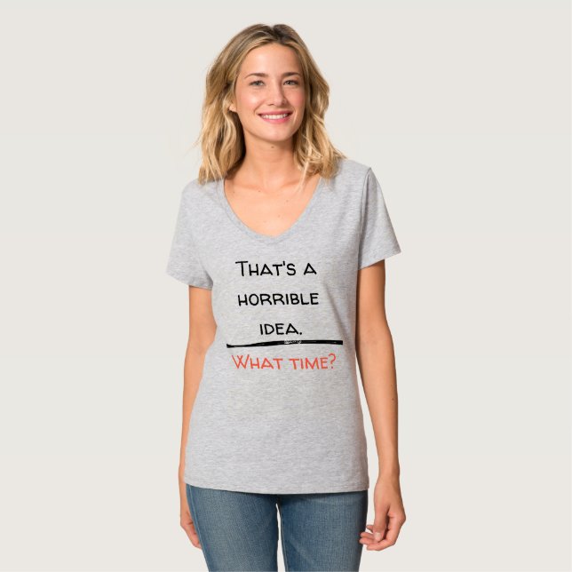 Camiseta Engraçada Denver (Frente Completa)