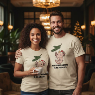 Camiseta engraçada do animal de estimação Axolotl