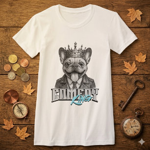 Camiseta engraçada do Bulldog Francês