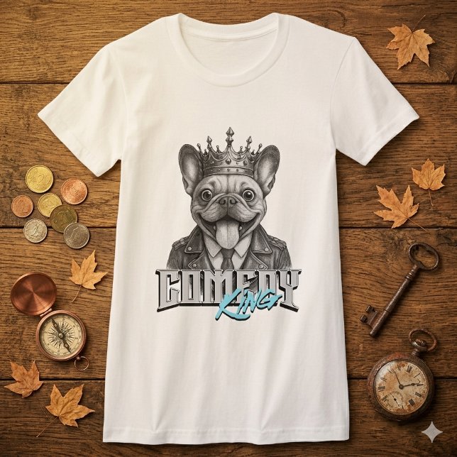 Camiseta engraçada do Bulldog Francês (Criador carregado)