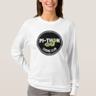Camiseta engraçada do Clube de Codificação Python 