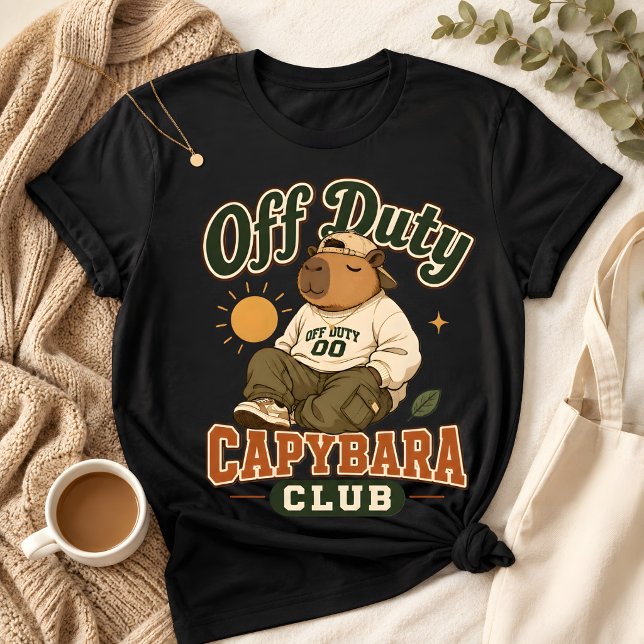 Camiseta engraçada do Clube do Capivara Fora de Se (Criador carregado)