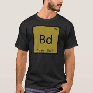 Camiseta engraçada do elemento químico da raça de