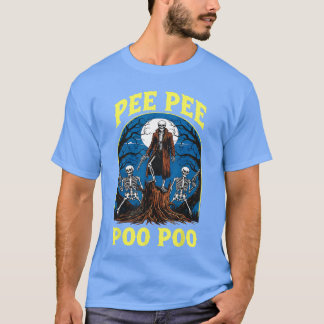 Camiseta engraçada do esqueleto do meme amaldiçoad