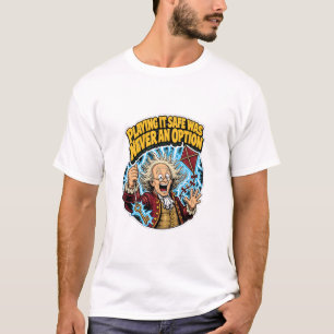 Camiseta engraçada do experimento da pipa de Benja