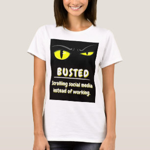 Camiseta engraçada do gato Bad Boogie - Tee gráfic