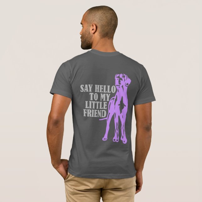Camiseta engraçada do Grande Dinamarquês (Parte Traseira Completa)
