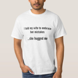 Camiseta engraçada do marido