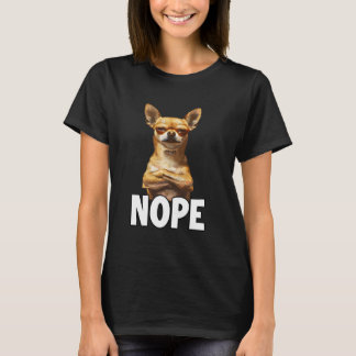 Camiseta engraçada do meme do Chihuahua, camiseta 