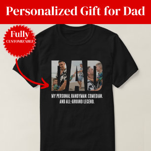 Camiseta Engraçada do Papai – Faz-tudo, Comediante
