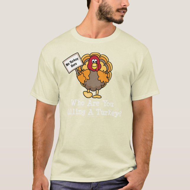 Camiseta engraçada do preto da criança de Turquia (Frente)