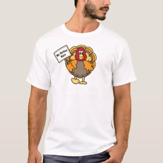 Camiseta engraçada do preto da criança de Turquia