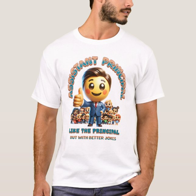 Camiseta engraçada do vice-diretor (Frente)