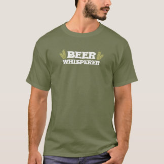 Camiseta engraçada do Whisperer da cerveja