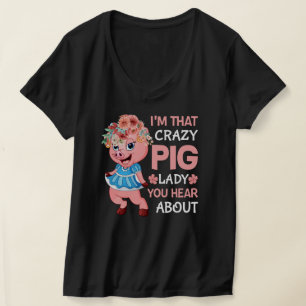 Camiseta Engraçada, doida, senhora de palavras arte