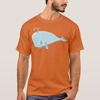 Camiseta Engraçada e Legal Baleia-Bebê, Design 1