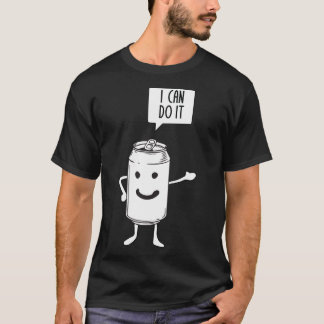Camiseta Engraçada E Motivacional, Eu Posso Fazer Isso