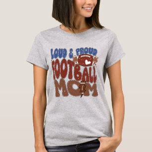 Camiseta Engraçada e orgulhosa bola esportiva Mãe